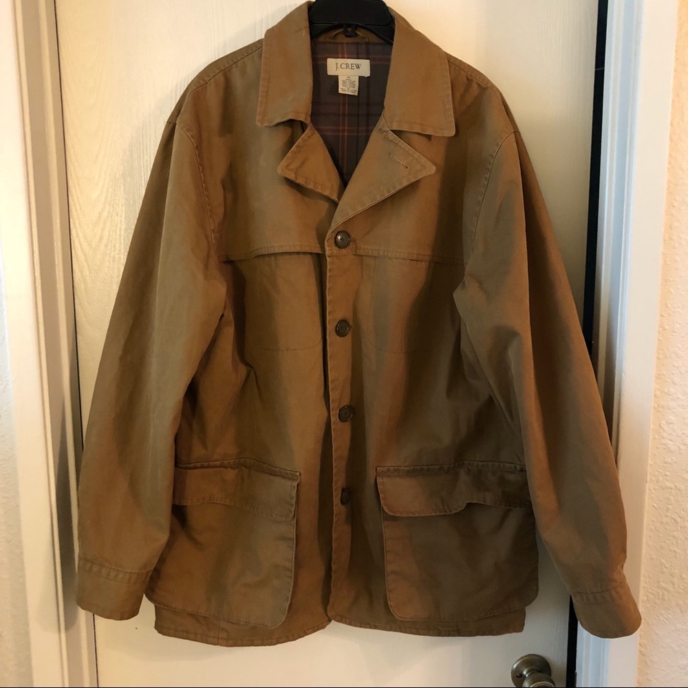 J. Crew Tan Barn Coat
